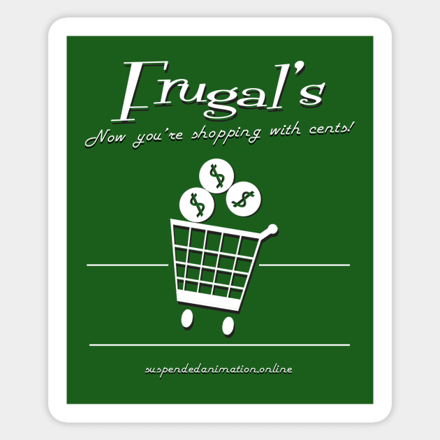 Frugal's Department Store (Fictional) Sticker by tyrone_22